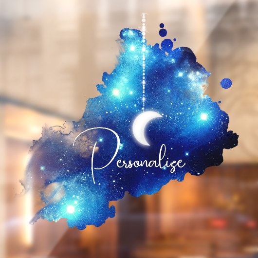 Sterrennachthemelsterrenstelsel Raamsticker (Vel 2)