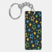 Sterrenpatroon Sleutelhanger (Voorkant Links)