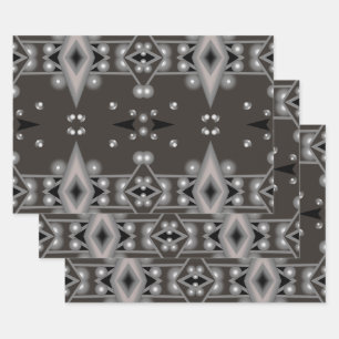 Sterrenprestaties Modern Abstract kunstontwerp Inpakpapier Vel