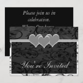 Sterrenromantiek witte set kaart (Voorkant / Achterkant)