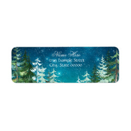 Sterrenschijn Bos Retouradres Etiket