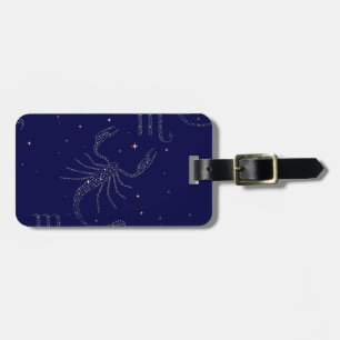 sterrenscorpio bagagelabel
