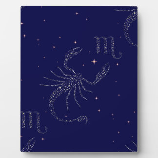 sterrenscorpio fotoplaat