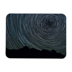 Sterrensporen rond Polaris Ingalls Pass Magneet