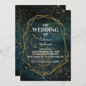 Sterrenstelsel Galaxy Space Stars Dromen bruiloft  Kaart (Voorkant / Achterkant)