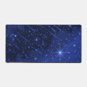 Sterrenstelsel op blauw bureaumat (Voorkant)