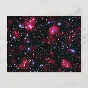 Sterrenstelselcluster Abell 901/902 Hubble-ruimtet Briefkaart