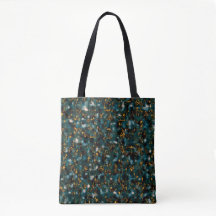 Sterrenstelsels Zwart Blauw & Koper