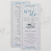 Sterrenvis Huwelijksprogramma Kaart (Voorkant / Achterkant)