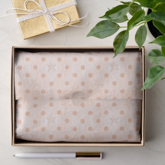 Sterrenvis Stip Dans Tissuepapier (Geschenk)