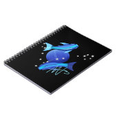 Sterrenvissen Neptunus Zodiac Notitieboek (Linkerzijde)