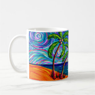 Sterrenzonsondergang 11oz mok door Florida Meisje