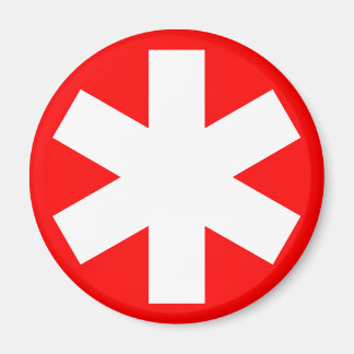 Sterretje — rood magneet