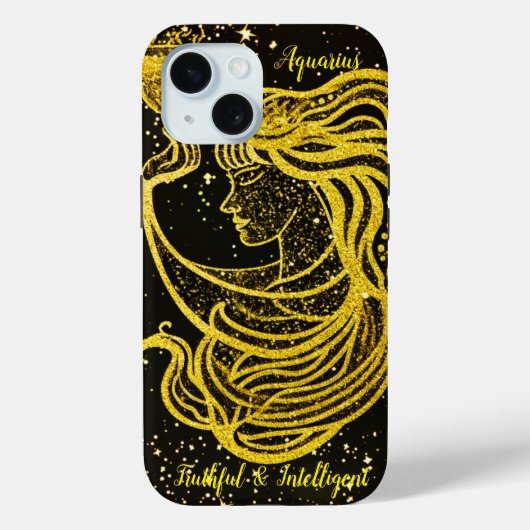 sterretje van Aquarius Case-Mate iPhone Case (Achterkant)