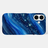 Sterrige Diepzee Aquarel Case-Mate iPhone Case (Achterkant (horizontaal))