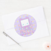 sterrycutei ronde sticker (Envelop)