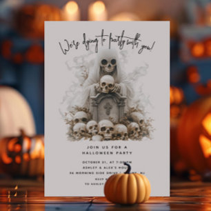 Sterven op Halloween feest Kaart