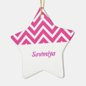  stervormige keramische hanger keramisch ornament (Links)