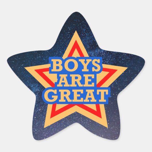 Stervormige Stickers (Voorkant)