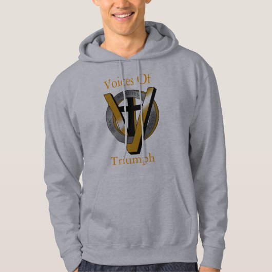 STET, triomf, stemmen van - Gepersonaliseerd Hoodie (Voorkant)