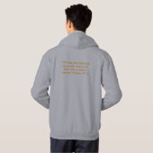 STET, triomf, stemmen van - Gepersonaliseerd Hoodie (Achterkant volledig)