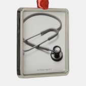 Stethoscoop 4 metalen ornament (Rechts)