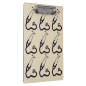 Stethoscoop aanpassen klembord (Rechts)