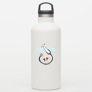 Stethoscoop dag van de arts sticker