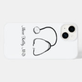 Stethoscoop Doctor Nurse MD 4Mark Case-Mate iPhone Case (Achterkant (horizontaal))
