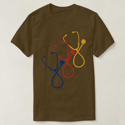 Stethoscoop Doctor Nurse T-shirt (Design voorkant)
