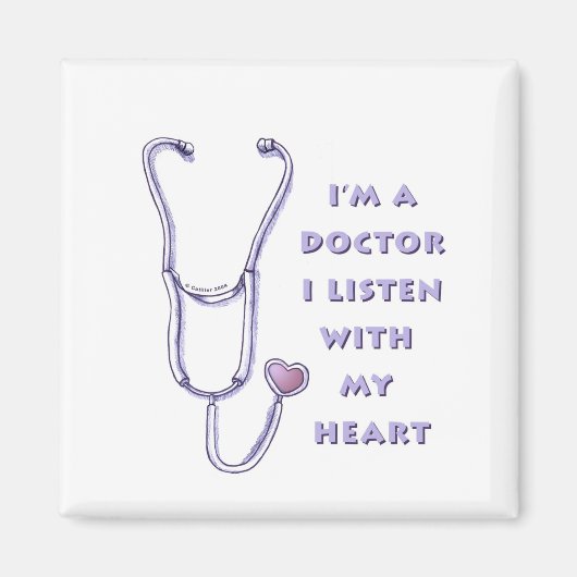 Stethoscoop Hartarts Magneet (Voorkant)