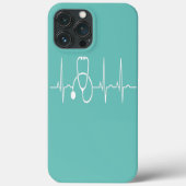 Stethoscoop hartslag EKG verpleegkundige Case-Mate iPhone Case (Achterkant)