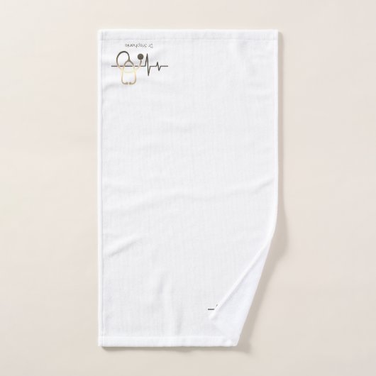 Stethoscoop hartslag Medisch Bad Handdoek (Handdoek)