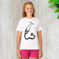 Stethoscoop Meisjes T-shirt
