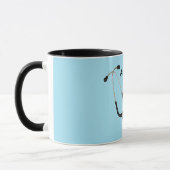 Stethoscoop met aangepaste naam Ringer Mok (Links)