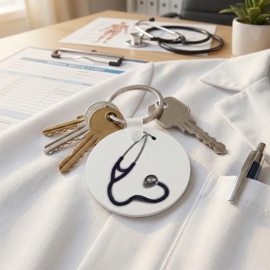 Stethoscoop Sleutelhanger