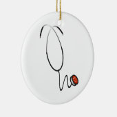 Stethoscoop T-shirts en cadeautjes Keramisch Ornament (Rechts)