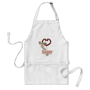 Stethoscoop verpleegsters hebben T-shirts en GIfts Standaard Schort