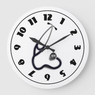 Stethoscope Clock Grote Klok