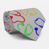 Stéthoscope dans une cravate (Roulé)