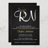 Stethoscope Faire-part de diplôme de l'école de so (Devant / Derrière)