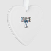 Stéthoscope Nurse Bow Floral Vintage (devant)
