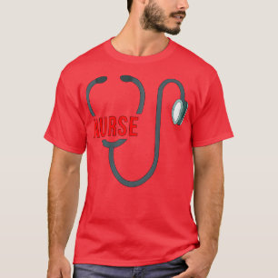 Stethoscope Nurse T-shirt