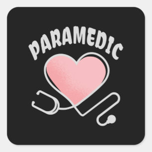 Stethoscope paramétrique avec sticker Carré cardia