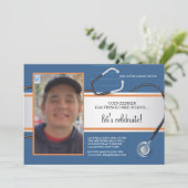Stethoscope Photo Custom Invitations (Debout devant)