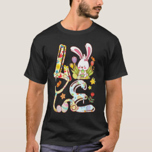 Stethoscope Scrub Life Neurse Bunny Easter Day Out T-shirt
