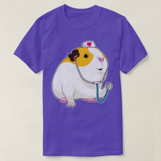 Stethoscopen van cavia's t-shirt (Design voorkant)