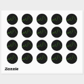 Stetozilla Ronde Sticker (Vel)