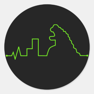 Stetozilla Ronde Sticker