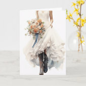 Stetson & Kant bruiloft: Galloping Grace Kaart (Gele Bloem)